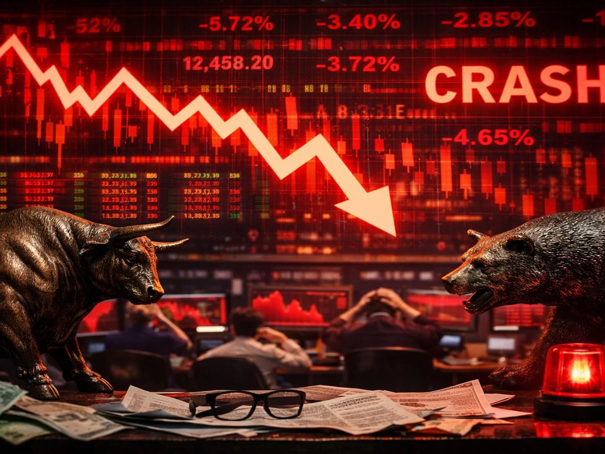 Market Crash: Why Sensex and Nifty Ended FY26 on a Sharp Decline
