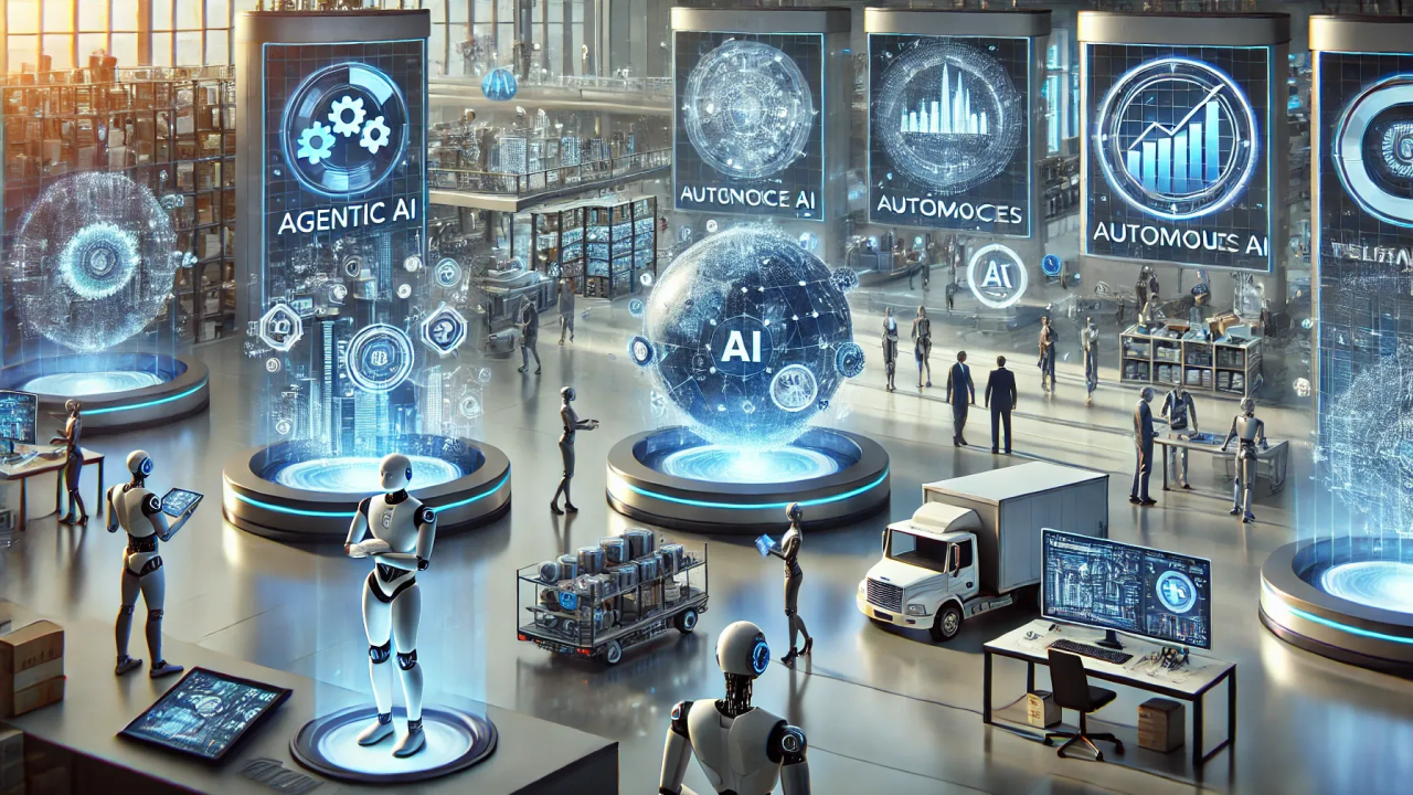 Futuristic AI Avatar Analyzing Indian Stock Market Candlestick Charts