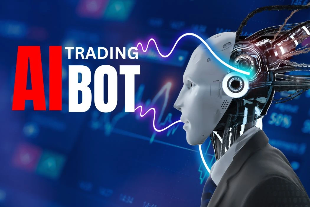 AI trading bot dashboard showing stock and crypto charts in 2026